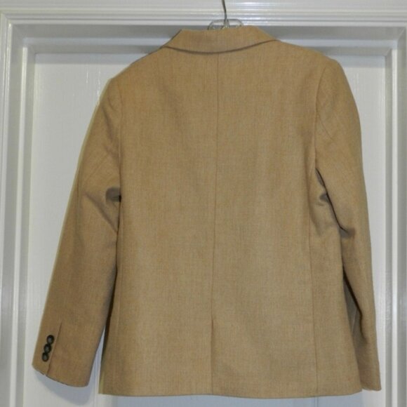 Janie and Jack Boys Camel Sport Coat - Picture 3 of 8